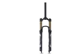 SQIANKUN Bike Forks MTB Fork Magnesium Alloy Air Pressure Suspension 26 27.5 29 Inch Shoulder/Wire Control Straight/Conical Tube Lock Fork Mtb Forks(27.5 Straight Manual)