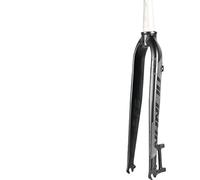 SQIANKUN Bike Forks MTB Hard Fork Matte Rigid Fork Fit 26/27.5/29 Inch Aluminum Alloy Mountain Bike Forks Straight Cone Tube 28.6mm Mtb Forks(F5-black Cone 1.5T)