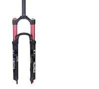 SQIANKUN Bike Forks MTB Suspension Rebound Adjustment Double Air Fork 26/27.5er/29er Inch Magnesium Alloy Quick Release Bicycle Parts Mtb Forks(29Red Manual)