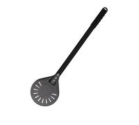 SQIANKUN Pizza Paddle 1 Pcs 8 9 10 Inch Round Pizza Paddle Small Peel Foldable Perforated Bread Shovel Nonstick Turning for Kitchen Oven Accessories(Dark grey7inch71cm)