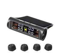 SQIANKUN Tpms Solar Sensor Car Tire Pressure Monitoring System Tyre Pressure External Sensors For 4 Wheel Tyre Pressure Gauge(T1 External)