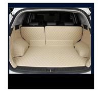 SQIFBA Car Boot Protector Car Trunk Mats For Volvo C30 2006-2013 Waterproof Leather Full Cover Custom Interior Details Auto Accessories Floor Liner(Beige)