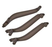 SQIFBA Car Decoration Interior 3Pcs LHD Car Interior Door Inside Pull Handle Sets Replacement for BMW X5 X6 F15 F16 2014-2018 51417292243 51417292244(OneColor)
