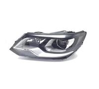 SQIFBA Car Headlight Car Headlights Assembly For VW For Tiguan 5N 2009~2016 Fog Light Corner Side Lamp Part Warning LED Headlamp Lens(13-16 left)