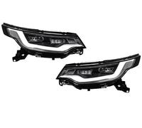 SQIFBA Car Headlight Covers Car Lights For Land For Rover For Discovery 5 LED 2017-2020 LR5 Headlights DRL Turn Signal High Beam Auto Accessories Headlight Dust Cover