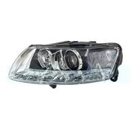 SQIFBA Car Headlight Single Xenon No AFS Front Bumper Head Light Head Lamp For A6 C6 2009-2011 Headlamp Headlight Front Turn Light Headlamp Lens(Left side)