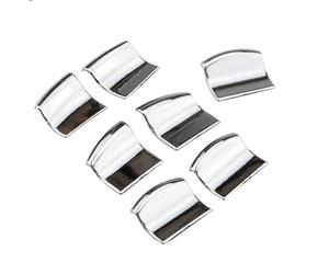 SQIFBA Car Interior 7Pcs/Set ABS Chrome Car Door Window Switch Lift Button Cover Trim Sticker For Nissan For Qashqai J11 2016-2022 Interior Styling