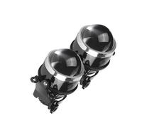 SQIFBA Car Rear Stop Light Car 12V Bi Xenon Fog Light Projector Lens Hi/Lo Beam for ECOSPORT for Explorer for FIESTA Bi-Xenon Foglight(2pcs Foglight Lens)