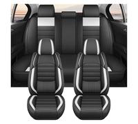 SQIFBA Car Seat Cushions PU Leather Car Seat Covers For For Ibiza Full Set Interior Accessories Seat Covers(WHITE,5seats)