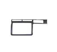 SQIFBA For Nissan For Gtr R35 2008-2016 Real Carbon Fiber Car Interior Central Control Navigation Screen Decoration Frame Trim Accessories Car Trim(Black)