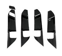 SQIFBA Interior Mouldings Car Wiredrawing Gear Shift Panel Frame Cover Trim for Toyota for RAV4 RAV 4 XA50 2019-2023 Accessories Car Vent Outlet Trim(Inner Handle)