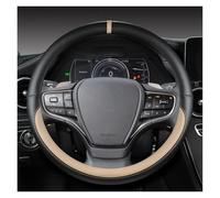 SQIFBA Steering Wheel Cover For Lexus Is250 RX350 Is350 GX460 Is300 ES350 RC LS NX CT200h Microfiber Leather Car Steering Wheel Cover 38CM Auto Accessories Car Interior Decor(Beige)