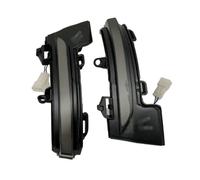 SQIFBA Turn Signal Lights 2pcs Dynamic LED Turn Signal Blinker For VW Nivus T-cross 2020 2021 2022 For T-roc Troc 2018 2019 Side Mirror Lamp Arrow Wing Mirror Indicator Light