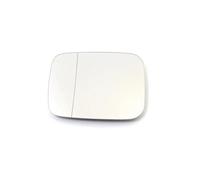 SQIFBA Wing Mirror Glass Heating Side Mirror Glass Lens Door Wing Rear View Mirror Glass for JEEP for Renegade 2015-2020 Accessories Passenger Side(Left of Mirror Glass)