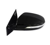 SQIFBA Wing Mirrors Car Rearview Mirror Assembly For Kia For Sorento 2015-2019 Auto With Turn Signal Light Electric Folding Heating Rearview Side Mirror Assy(Black,Left)