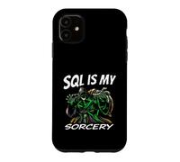 SQL Developer Sorcery Funny Database Admin Programmer Case for iPhone 11