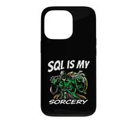 SQL Developer Sorcery Funny Database Admin Programmer Case for iPhone 13 Pro