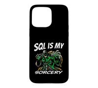 SQL Developer Sorcery Funny Database Admin Programmer Case for iPhone 15 Pro Max