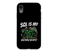 SQL Developer Sorcery Funny Database Admin Programmer Case for iPhone XR