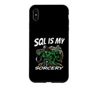 SQL Developer Sorcery Funny Database Admin Programmer Case for iPhone XS Max