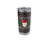 SQL Santa Claus Database Clause Developer Code DB Programmer Stainless Steel Insulated Tumbler