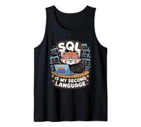 SQL Second Language Data Engineer Data Analyst Engineering Tank Top