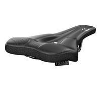 SQlab 6OX ERGOWAVE Active 2.2 MTB & EMTB Bicycle Saddle, 13 cm, Black