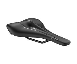 SQlab Ergovave Active 2.2 612 Ergonomic Road Bike Saddle in Black, 13 cm