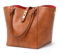 sqlp Large Work Tote Bag for Women Leather Designer Handbags Big Travel bucket bags Ladies Shoulder Bag
