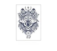 SQMSK 110x160cm 3pcs Waterproof Flower Temporary Tattoos, Realistic Herbal Dyes, Large Flower Design, Full Arm Body Art, For Men, Women, Festivals