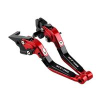 SQNYDH 1 Pair of Motorcycle Brake Clutch Levers Adjustable for MT-09 MT09 2014-2020 Handlebar Extendable Foldable Lever Motorbike Handle Bar Brake Clutch Lever(Color 16)
