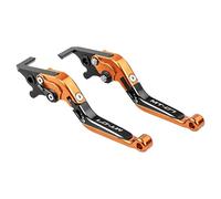SQNYDH 1 Pair of Motorcycle Brake Clutch Levers for MT07 MT-07 MT 07 2013-2023 CNC Extendable Foldable Handlebar Lever Motorbike Handle Bar Brake Clutch Lever(Color 16)
