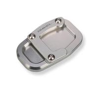 SQNYDH Motorcycle Foot Side Stand Extender Plate For Ducati Diavel 1260 S Diavel1260 2019-2023 Kickstand Extension Pad(Titanium)