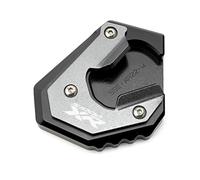 SQNYDH Motorcycle Foot Side Stand Support Extension Plate For BMW S1000XR S 1000XR S 1000 XR 2020-2023 Kickstand Extender Pad(Titanium)