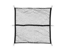 SQOFHFB 1/2 Layer Car Ceiling Cargo Net Highly Elastic Heavy Duty Mesh Organizer For Trunk Moving Shelf Road Outdoor Car Storage Mesh(Single layer)