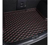 SQOFHFB Car Boot Liners Artificial Leather Customized Car Trunk Mat For Land For Rover For Range For Rover Sport 2018-2022 2014-2017 Boot Mats Cars(Black Red 4pcs)