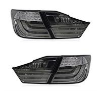 SQOFHFB Car Rear Light Assemblies 1 set For Toyota For Camry For Aurion 2012 2013 2014 Taillights LED Tail Light Rear Lamp DRL+Brake+Park+Signal Rear Tail Light(Smoke Cover)