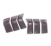 SQOFHFB Car Rear Light Cover Trims ABS Rear Taillight Tail Lamp Decoration For Mustang S650 Dark For Horse GT For Ecoboost For Convertible 2024+ Tail Light Covers