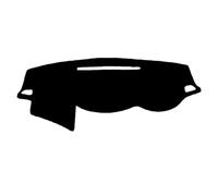 SQOFJDF car dashboard cover For Mitsubishi L200 For Triton For Strada Strakar Barbarian 2015-2020 Car Dashboard Cover Dash Mat Pad Sunshade Carpet dashboard mat visor(Black(Black Edge) RHD)