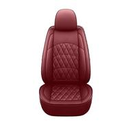 SQOFJDF Car Seat Protector 5 Seats Leather Car Seat Cover For For Focus For Kuga For Ecosport For Explorer Accessories Car-Styling Seat Covers(WINE RED)