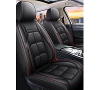 SQOFJDF Car Seat Protector Accessories Interior For HYUNDAI For Tucson For Santa FE I30 I40 For Veloster For Genesis Universal Car Seat Cover Seat Covers(Black)