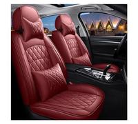 SQOFJDF Car Seat Protector Car Seat Cover For Dodge For Challenger For Avenger For Caravan For Grand For Durango For Journey For Viper Accessories Seat Covers(Luxury Lafite Red)