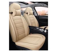 SQOFJDF Car Seat Protector Car Seat Cover Leather Accessories For Suzuki For Vitara For Liana Sx4 For Jimny For Swift For Grand For For Kizashi For Alivio Seat Covers(Beige pillow)