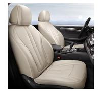 SQOFJDF Car Seat Protector Car Seat Cover Leather For Skoda For Octavia A5 A7 For Fabia For Rapid For Kodiaq For Superb For Yeti Accessories Protectors Seat Covers(RICE WHITE)