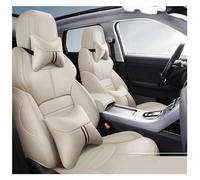 SQOFJDF Car Seat Protector Custom Cowhide Car Seat Cover For Jeep For Grand Cherokee For Commander For Wrangler JK For Renegade For For Patriot For Compass Accessories Seat Covers(RICE LUX)