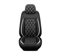 SQOFJDF Car Seat Protector Leather Car Seat Cover Accessories For Suzuki All Models For Vitara For Jimny For Swift SX4 2007 2010 2011 Car-Styling Seat Covers(Black white)