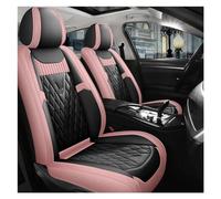 SQOFJDF Car Seat Protector Leather Car Seat Covers For Subaru For Forester 2009-2014 For Impreza 2008 For Legacy Xv 2018 For Outback Protectors Seat Covers(Black Pink)