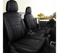 SQOFJDF Car Seat Protector Leather Front Car Seat Cover For Bmw For E46 E90 3 Series E21 E30 E36 E91 E92 E93 F30 F31 F34 F35 G20 G21 G28 Protectors Seat Covers(Black)