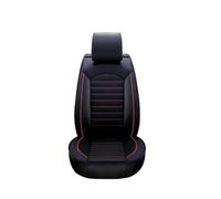 SQOFJDF Car Seat Protector Leather Universal Car Seat Covers For Hummer All Models For For H2 H3 H1 Styling Auto Accessories Seat Covers(Black Red 4pcs,Front 2)