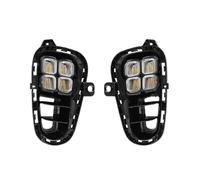SQOFJDF Fog Light Lamp DRL For Kia For RIO 2017 2018 2019 2020 Led Daytime Running Lights Daylight Turn Signal Headlight Fog Lamp Front Bumper Fog Light(DRL ONLY)